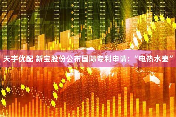 天宇优配 新宝股份公布国际专利申请: “电热水壶”
