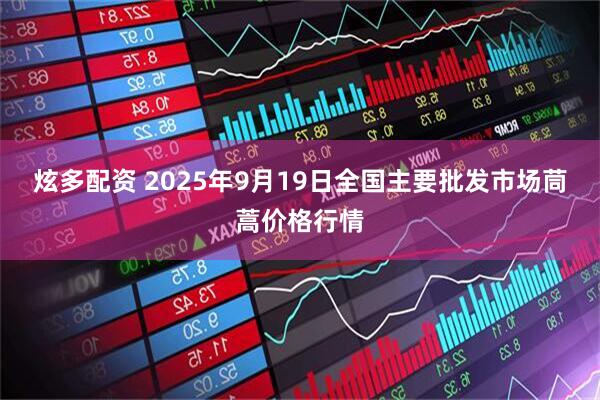炫多配资 2025年9月19日全国主要批发市场茼蒿价格行情